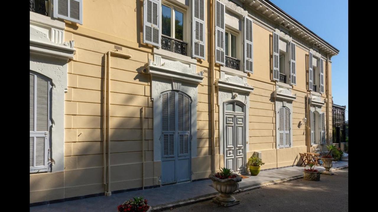 Villa Laetitia - Appt De Charme Avec Parking - Nice Nord Kültér fotó